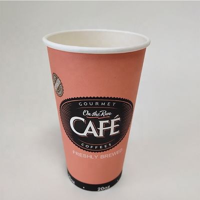 Eco-friendly Customizable 270ml single paper cup 9.5oz revestimento livre de plástico
