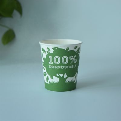 3oz 75ml Single Wall Paper Cup Single PE Paper Cup Logotipo personalizado