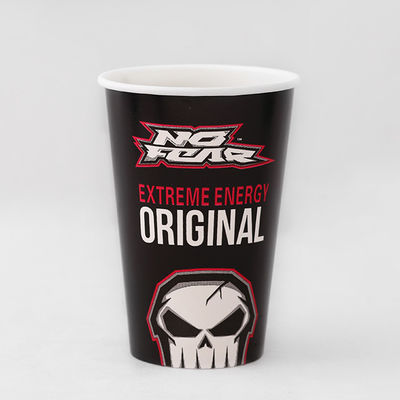 24 oz 675ml Eco-friendly PE descartável Single Paper Cup com logotipo personalizado
