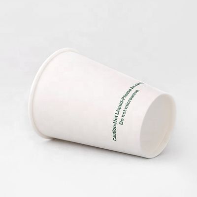 430ml 12oz Copo de Papel de Parede Single Duplo PE Revestimento Copo de Papel de Coca-Cola compostável