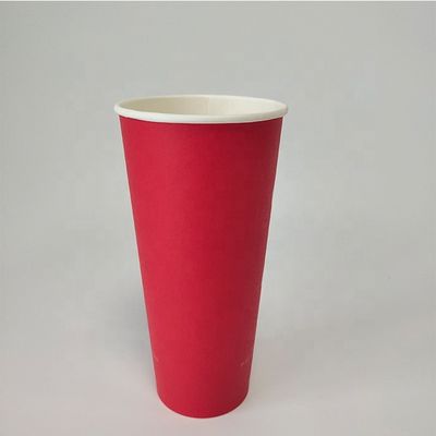Eco-friendly 32oz 970ml plástico-livre revestido de papel único copo