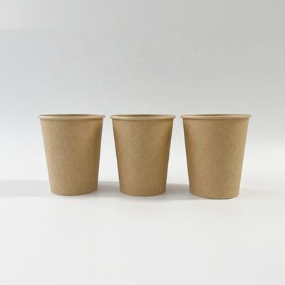 4oz 125ml Copo de papel de parede único padrão personalizável Biodegradável copos de café para levar
