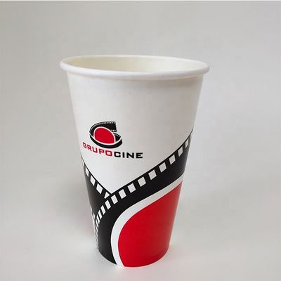 Beverage Single Wall Paper Cup 22oz 630ml Biodegradável Para ir copos PE revestimento