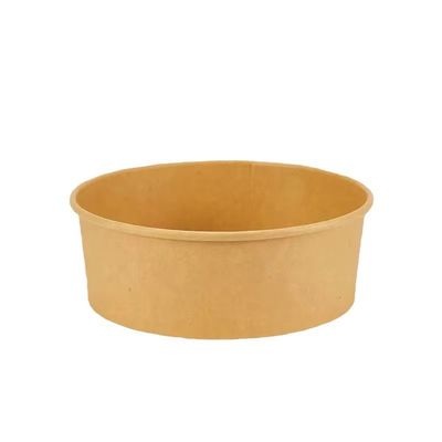 Sopa de macarrão de papel para levar 930 ml recipientes redondos de salada Preparação de refeições