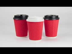 Copo de papel de parede de ondulação3